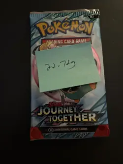 Heavy! Over 22.72 Gram Pokemon Journey Together Booster Pack Sealed - Image 4