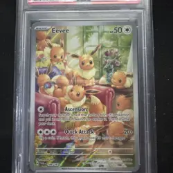Pokemon TCG Eevee 188/167 Illustration Rare Twilight Masquerade Graded PSA 10 - Image 3