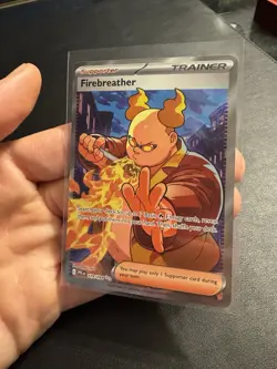Firebreather 119/094 Phantasmal Flames Full Art NM Pokemon Trading Card - Image 3