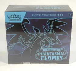 Pokemon Mega Evolution Phantasmal Flames Elite Trainer Box ETB - Factory Sealed - Image 1