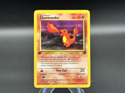 Charmander - 1st Edition - 50/82 Team Rocket - Pokemon TCG - 2000 - Image 1