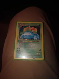 1999 Pokemon ENGLISH 1st Edition Base Set Venusaur Holo 15/102 - Image 2