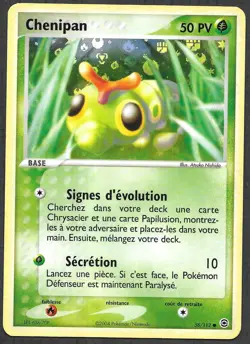 Carte Pokemon Chenipan 56/112 [HOLO] - Ex Rouge Feu Vert Feuille (fr) COMME NEUF - Image 1
