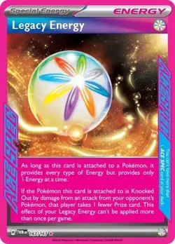 Legacy Energy 167/167 Holo ACE SPEC Rare Twilight Masquerade | MT | Pokemon TCG - Image 1