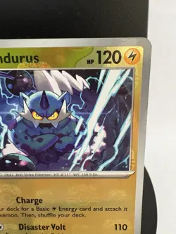 Thundurus 033/086 Master Ball Black Bolt English Pokemon TCG NM Masterball - Image 3