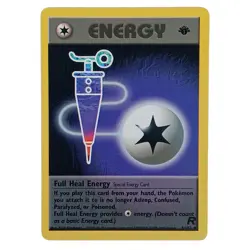 Pokemon Full Heal Energy 81/82 1st Edition Team Rocket - Image 1