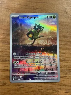Pokemon SV: Scarlet & Violet Promo Cards #123 Teal Mask Ogerpon Promo - Image 1