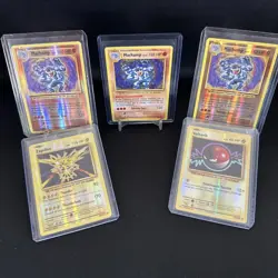 Pokemon XY Evolutions 2016 Bundle base Set Reprint Machamp Holo Reverse 5 Cards - Image 1