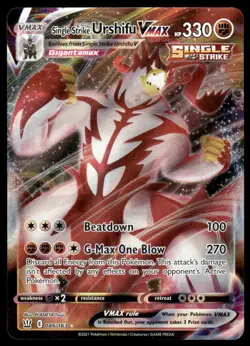 Pokemon TCG Battle Styles #086/163 Single Strike Urshifu VMAX NM - Image 1