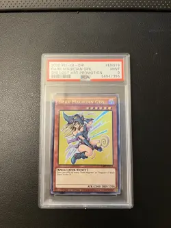 2020 Yu-Gi-Oh! Lost Art Promo LART-EN019 Dark Magician Girl PSA 9 MINT - Image 1