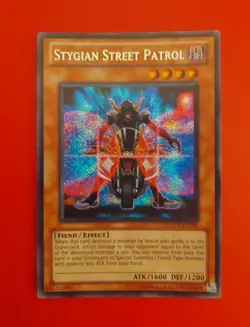 Stygian Street Patrol DREV-EN099 Secret Rare Near Mint Yugioh - Image 1