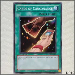 Cards of Consonance - DP10-EN019 - Common 1st Edition Yugioh - Image 1