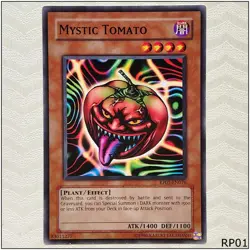 Mystic Tomato - RP01-EN076 - Common Unlimited Yugioh - Image 1
