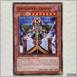 Gravekeeper's Visionary - SDMA-EN018 - Common 1st Edition Yugioh - Image 1