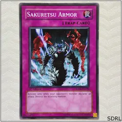 Sakuretsu Armor - SDRL-EN036 - Common 1st Edition Yugioh - Image 1