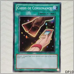Cards of Consonance - DP10-EN019 - Common Unlimited Yugioh - Image 1