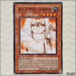 Koa'ki Meiru Guardian - RGBT-EN023 - Common Unlimited Yugioh - Image 1