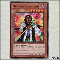 Gravekeeper's Chief - SDMA-EN011 - Common 1st Edition Yugioh - Image 1