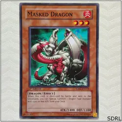Masked Dragon - SDRL-EN013 - Common 1st Edition Yugioh - Image 1