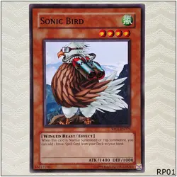 Sonic Bird - RP01-EN075 - Common Unlimited Yugioh - Image 1