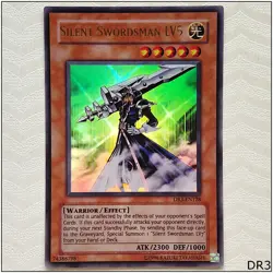 Silent Swordsman LV5 - DR3-EN128 - Ultra Rare Yugioh - Image 1