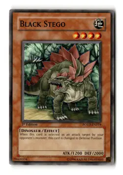 Black Stego - POTD-EN019 1st Edition - YuGiOh-LP - Image 1