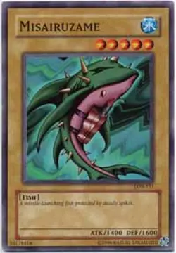 Yugioh! MP Misairuzame - LOB-111 - Common - 1st Edition Moderately Played, Engli - Image 1