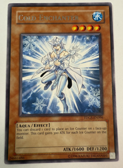 Yu-Gi-Oh! COLD ENCHANTER - TDGS-EN096 - RARE - VLP - Image 1