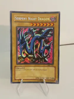 Yugioh Serpent Night Dragon MRL-103 Secret Rare Original Print MP - Image 1
