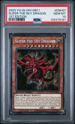 2023 1ST ED #ENH01 SLIFER THE SKY DRAGON PSA 10 - Image 1