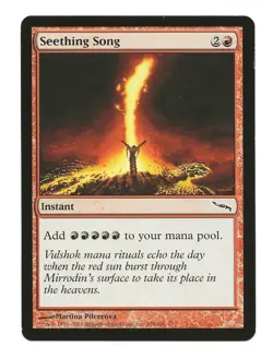 Seething Song MTG Instant Cards Mirrodin LP Magic the Gathering - Image 3