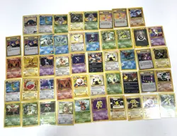 Vintage WOTC Pokemon TCG Non Holo Rare Promo Lot Of 48 Cards - Image 1
