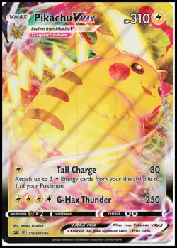 Jumbo Cards #SWSH286 Pikachu VMAX Pokemon TCG - Image 1
