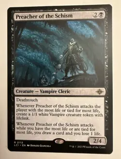 Preacher of the Schism [Lost Caverns of Ixalan] (LCI) Magic MTG Card - Image 1
