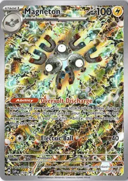 Magneton Scarlet & Violet Promo Cards 159 NM Surging Sparks Pokemon Trading Card - Image 1
