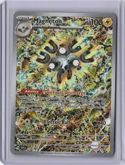 Magneton Scarlet & Violet Promo Cards 159 NM Surging Sparks Pokemon Trading Card - Image 2