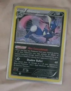 Pokemon TCG Greninja XY24 Black Star Promo Holo Card Excellent Condition - Image 1