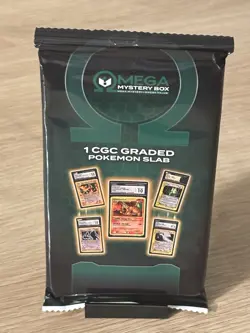 Omega Mystery Booster Pack (Delta Series, 2024) 1 Pokemon CGC Graded Card Sealed - Image 2