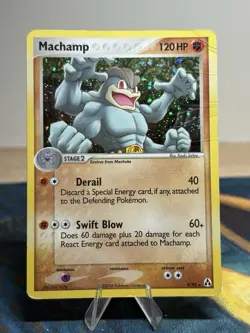 Machamp 9/92 Ex Legend Maker Rare Holo Pokemon Card HP - Image 1