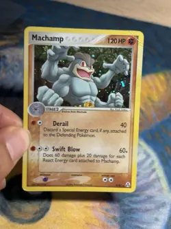 Machamp 9/92 Ex Legend Maker Rare Holo Pokemon Card HP - Image 3