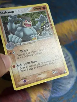 Machamp 9/92 Ex Legend Maker Rare Holo Pokemon Card HP - Image 5