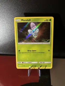 Pokemon - Morelull Holo - 3/18 - SM Detective Pikachu Card - Image 1