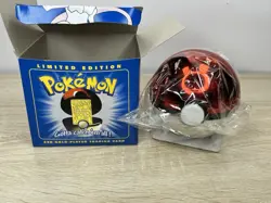 Pokemon 23k Gold Plated Mewtwo Burger King 1999 Sealed Pokeball Trading Card - Image 3