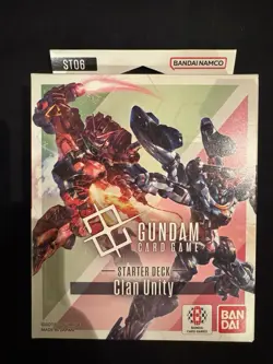 Gundam Card Game Starter Deck ST06 Clan Unity English Sealed New - Image 1