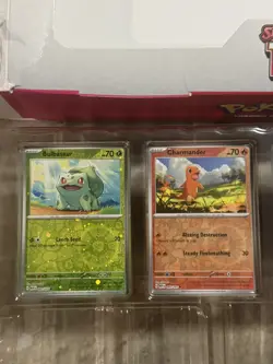 4 Promo Foil Cards from Costco Pokemon Scarlet & Violet 151 Mini Tin 5-pack - Image 4