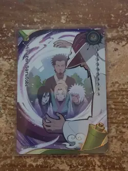 Hiruzen Sarutobi NRSA01-BP-005L4 Naruto Kayou Card - Image 1