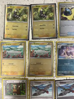 Black Bolt White Flare Pokeball Pattern Holo Lot Of 28 Cards -w 2 Masterball - Image 2