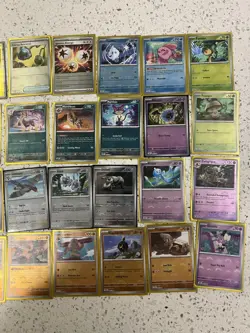Black Bolt White Flare Pokeball Pattern Holo Lot Of 28 Cards -w 2 Masterball - Image 3