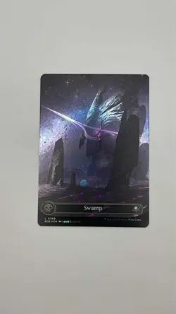 MTG Swamp - Full Art Foil - Edge of Eternities (EOE) - NM - Magic Land - Image 1
