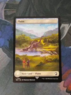 Full Art Plains - Jurassic World | 7% Off 2+ | LCI | NM | MTG - Image 1